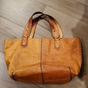 Michael Kors satchel,  language color